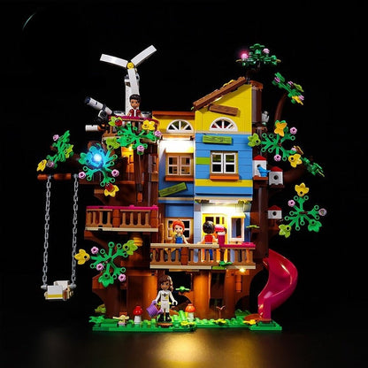 LED Lighting Set Children&#39;s Gift DIY Toys for Friends 41703 Friendship Tree House (Only Light Included) Jurassic Bricks