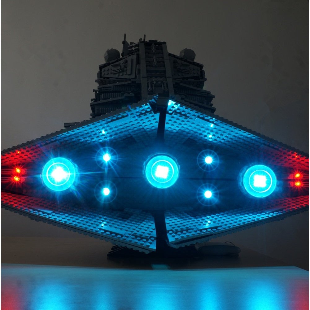 LED Lighting Set DIY Toys For 10030 - Imperial Destroyer - UCS (Not Included Building Blocks) Jurassic Bricks