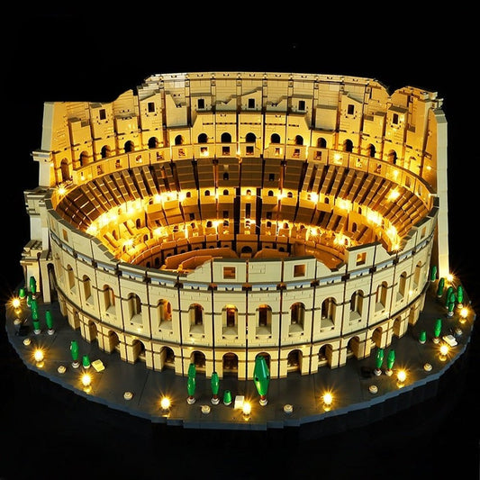 LED Lighting Set DIY Toys For 10276 (Classic Version) Creator Expert Colosseum (Not Included Building Blocks) Jurassic Bricks