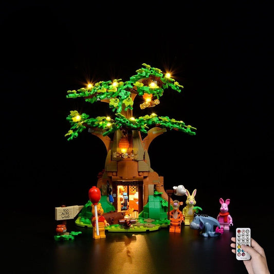 LED Lighting Set DIY Toys For 21326 Little Bear&#39;s Tree House Building Blocks Jurassic Bricks