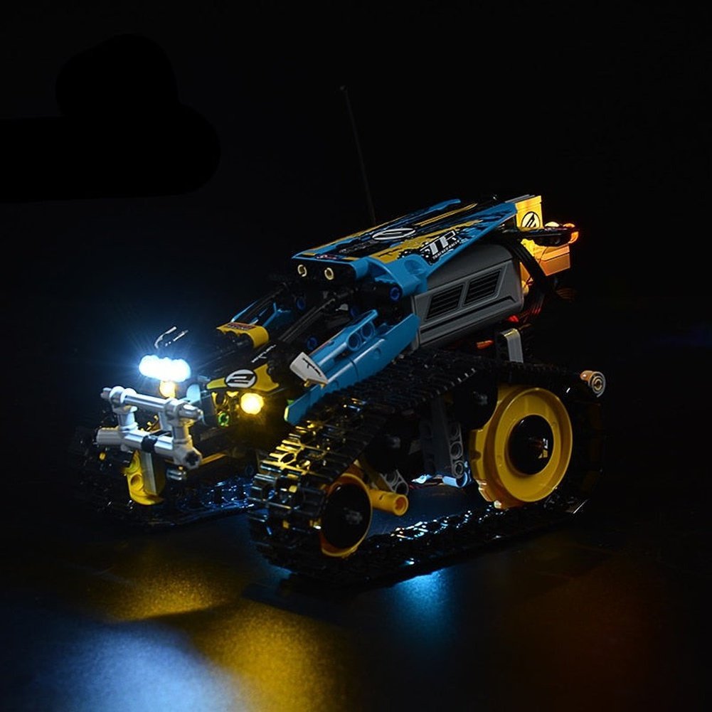 LED Lighting Set DIY Toys For 42095 Technic Remote-Controlled Stunt Racer (Only Light Kit Included) Jurassic Bricks