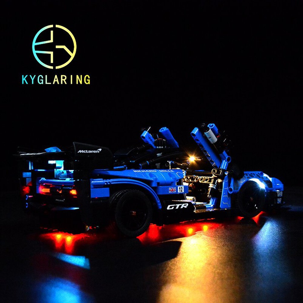 LED Lighting Set DIY Toys For 42123 Technic Senna GTR (Not Included Building Blocks) Jurassic Bricks