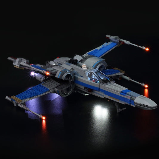 LED Lighting Set DIY Toys For 75102 /75149 Compatible With 05029 05004 X-wing Fighter  (Not Included Building Blocks) Jurassic Bricks