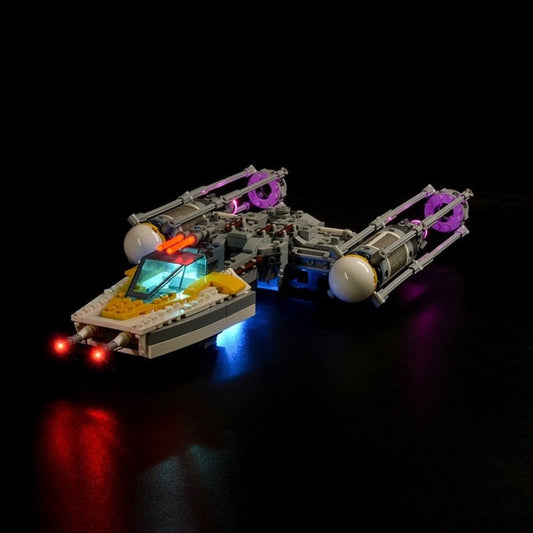 LED Lighting Set DIY Toys For 75172 Y-Wing Star fighter Building Blocks Set (Not Included Building Blocks) Jurassic Bricks