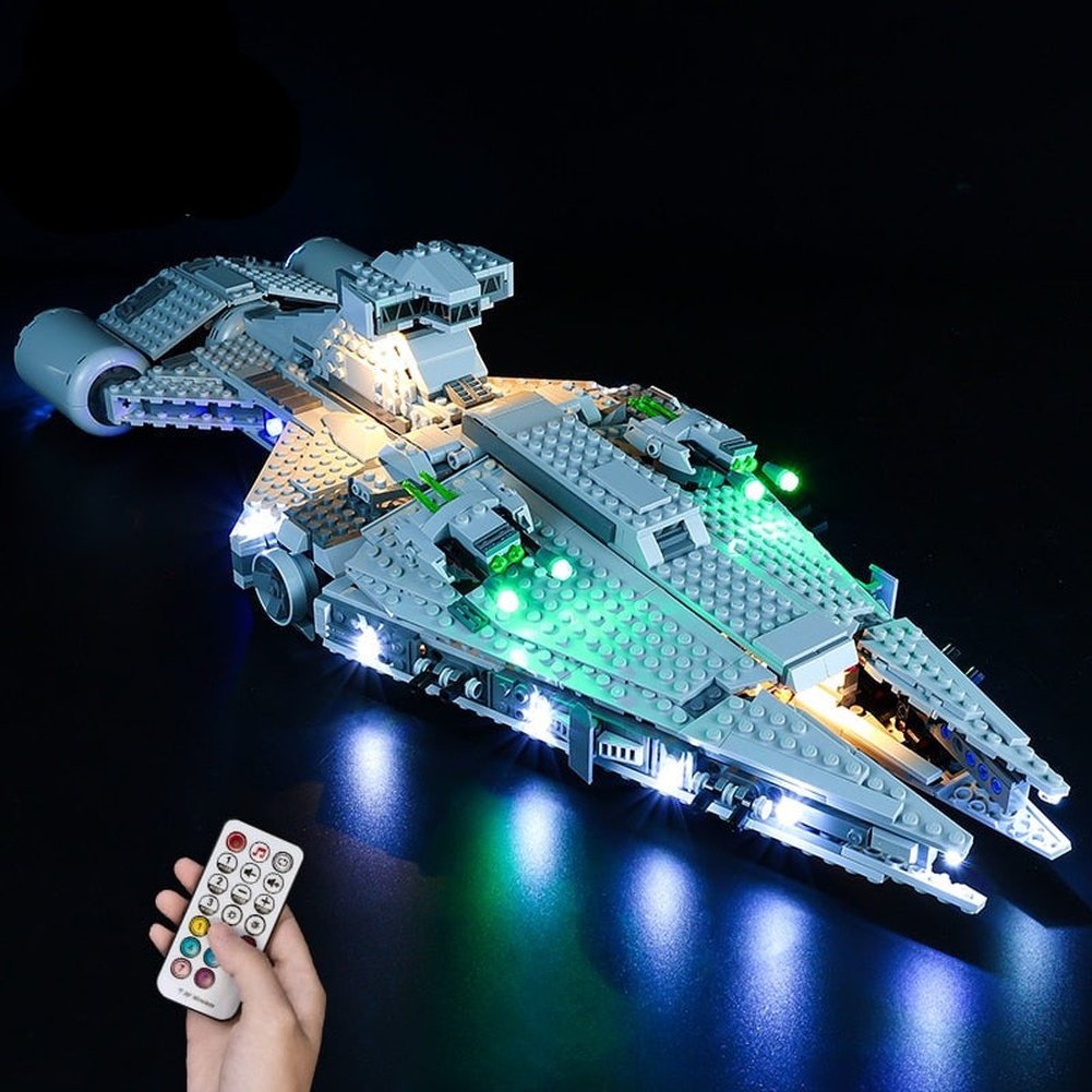 LED Lighting Set DIY Toys For 75315 Imperial Light Cruiser Building Blocks (Only Light Kit Included) Jurassic Bricks