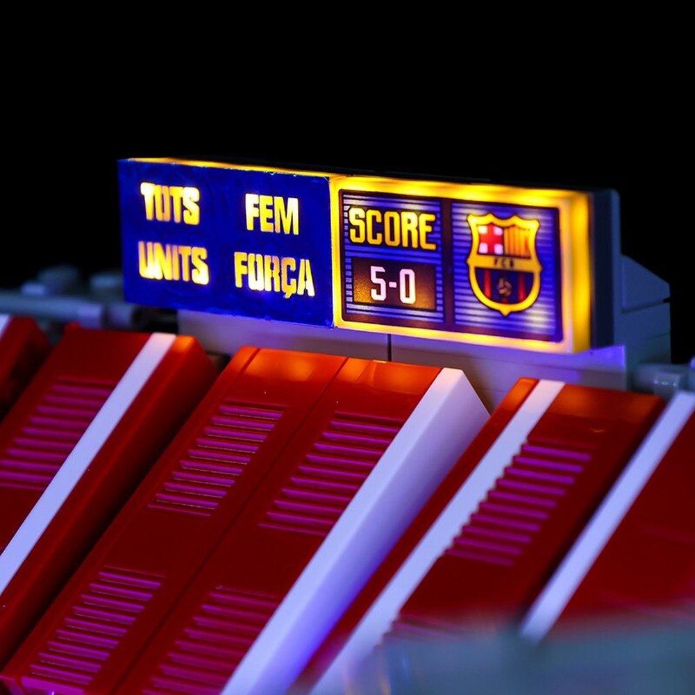 LED Lighting Set DIY Toys For Creation 10284 (RC Sound Version) FC Barcelona Camp Nou (Not Included Building Blocks) Jurassic Bricks