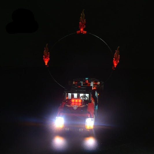 LED Lighting Set DIY Toys For Technic 42106 Stunt Show Truck &amp; Bike (Not Included Building Blocks) Jurassic Bricks