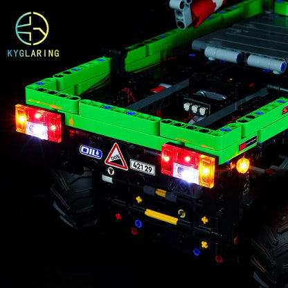 LED Lighting Set DIY Toys For Technic 42129 4x4 Zetros Trial Truck (Not Included Building Blocks) Jurassic Bricks
