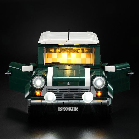 LED Lighting Set DIY Toys for 10242 And 21002 MINI Cooper Building Blocks Jurassic Bricks