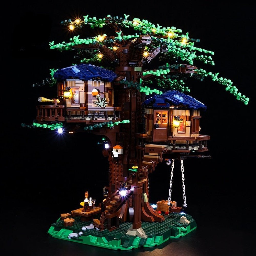 LED Lighting Set DIY Toys for 21318 Ideas Tree House (Standard Version) Blocks Building Jurassic Bricks