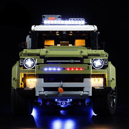 LED Lighting Set DIY Toys for 42110 Technic Series Defender Car Model Blocks Building Jurassic Bricks