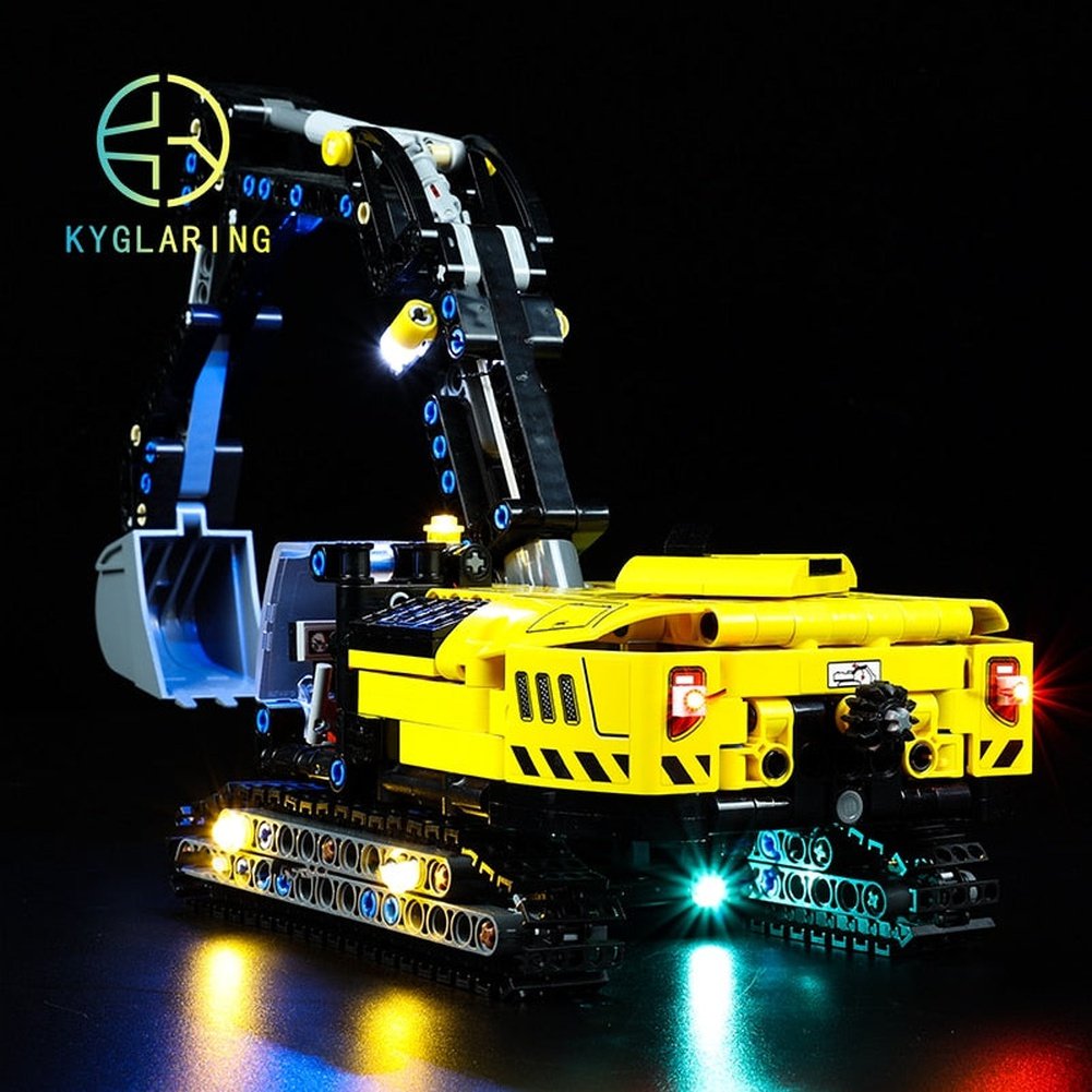 Custom MOC Same as Major Brands! LED Lighting Set DIY toys 42121 Technic Heavy Duty Excavator Blocks Building