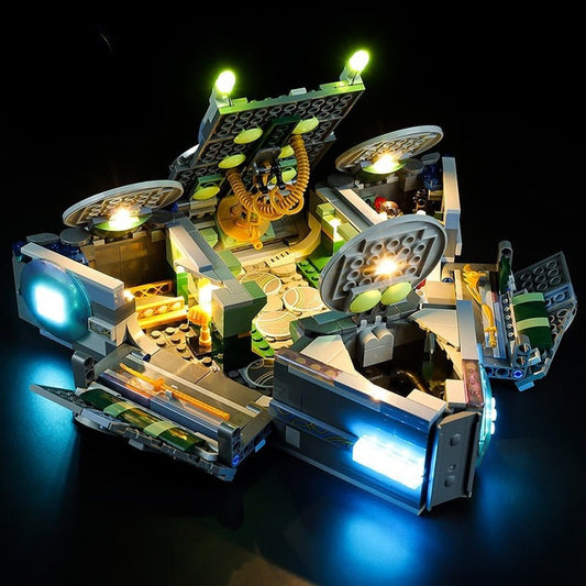 LED Lighting Set DIY Toys for 76156 Rise of the Domo Blocks Building (Only Light Kit Included) Jurassic Bricks