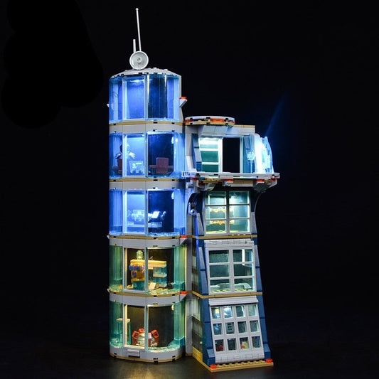 LED Lighting Set DIY Toys for 76166 Tower Battle Toys Blocks Building Jurassic Bricks