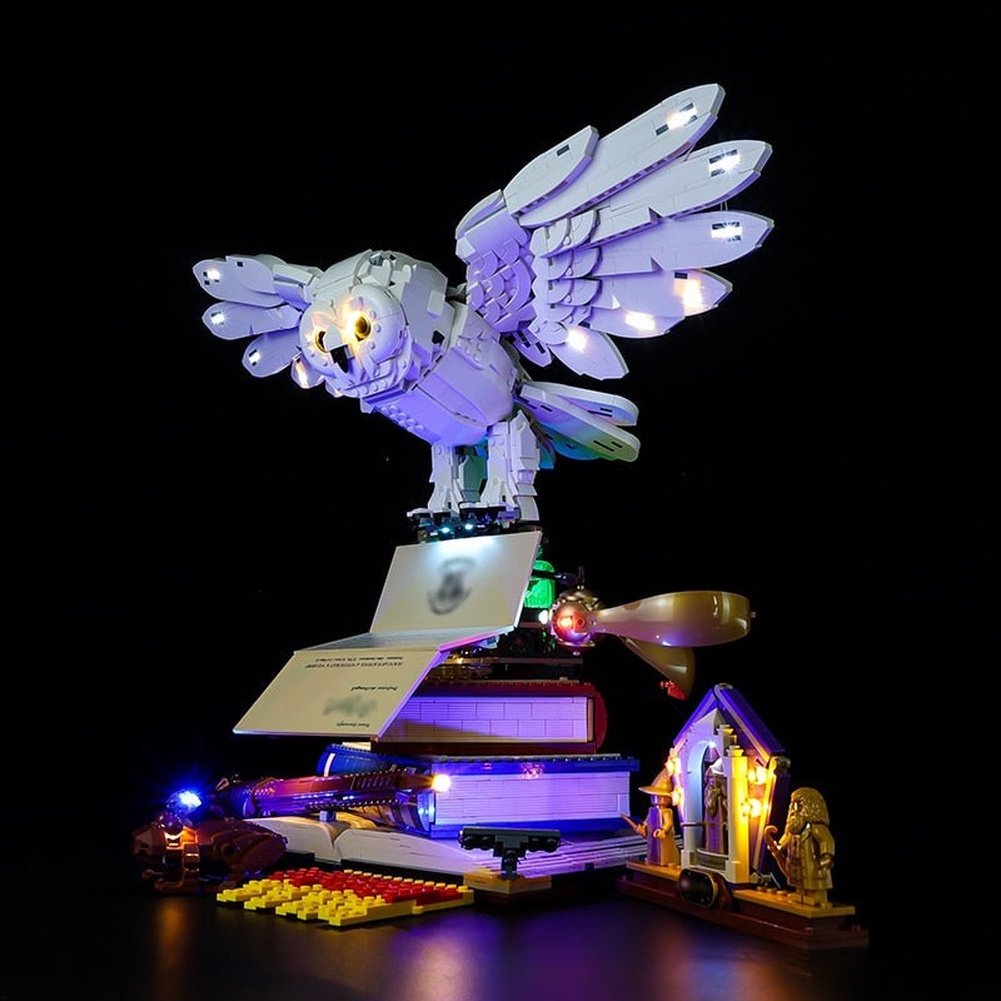 LED Lighting Set DIY Toys for 76391 (RC Sound Version) Magic Owl Blocks Building (Only Light Kit Included) Jurassic Bricks