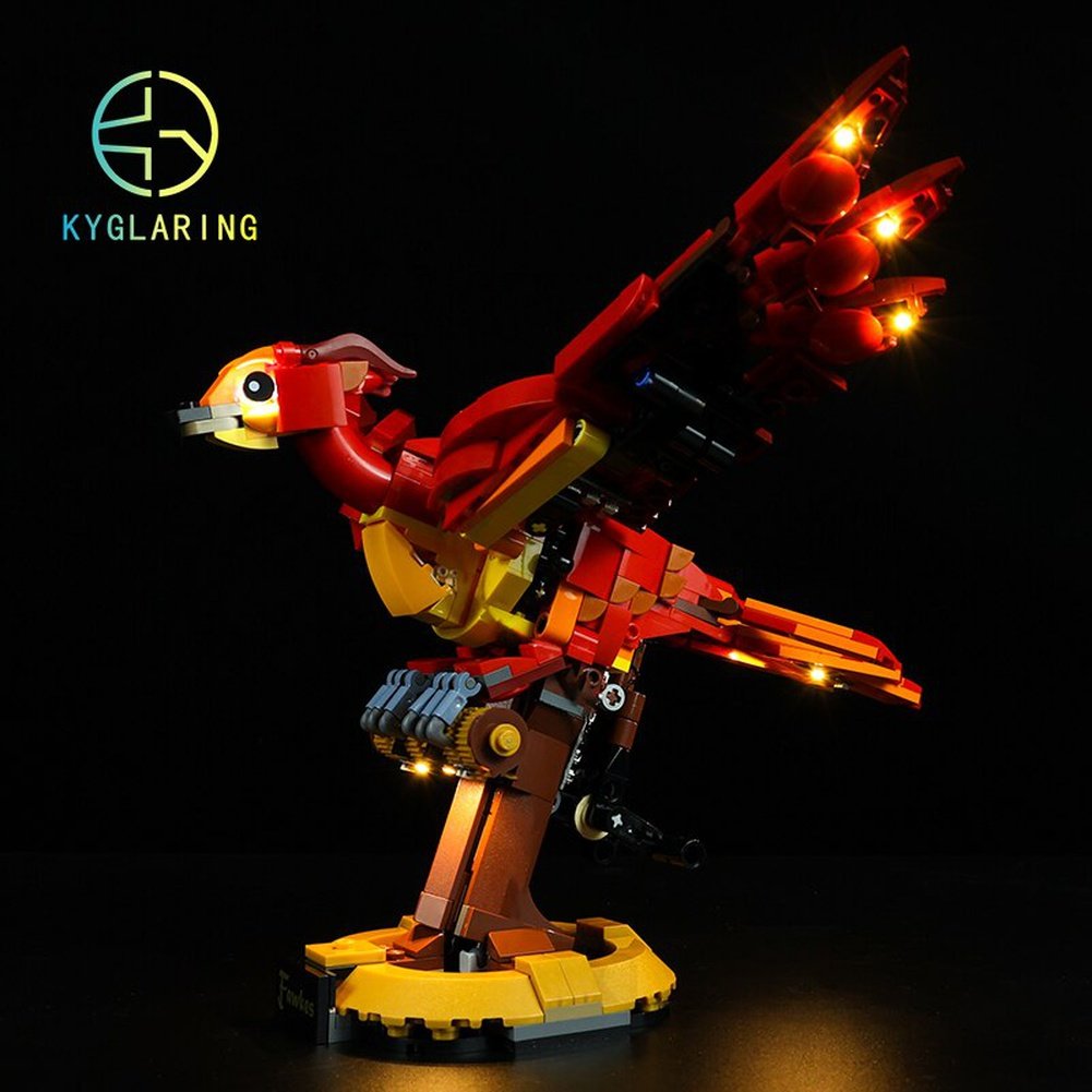 LED Lighting Set DIY Toys for 76394 Phoenix Blocks Building Jurassic Bricks