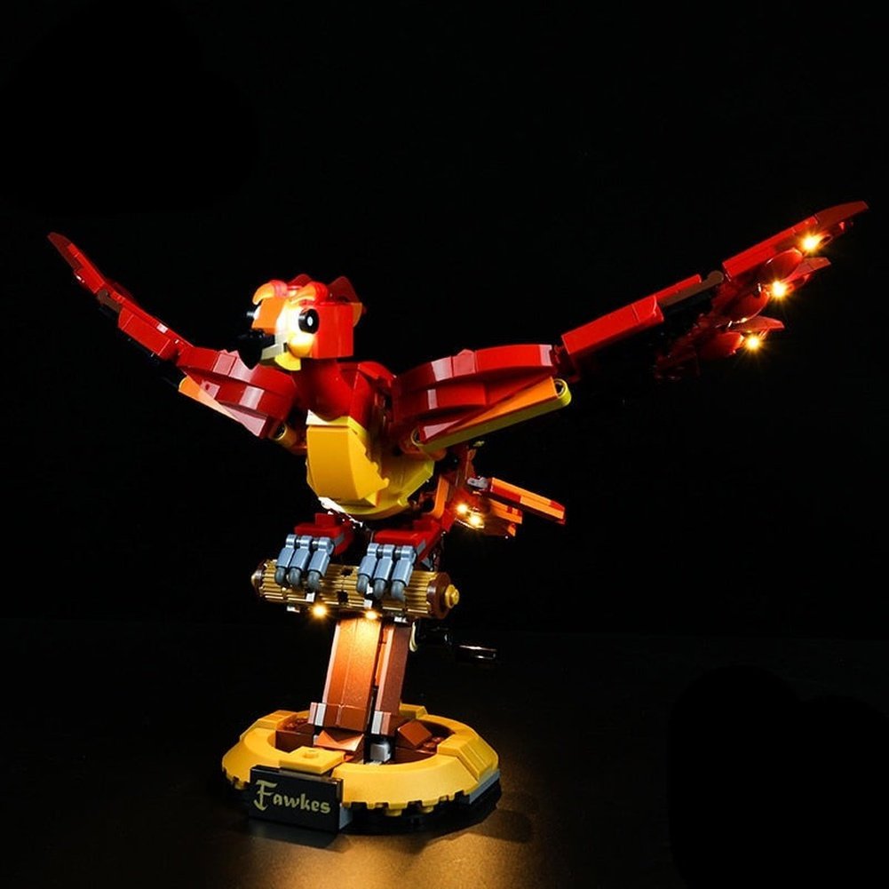 LED Lighting Set DIY Toys for 76394 Phoenix Blocks Building Jurassic Bricks