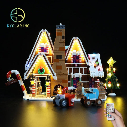 LED Lighting Set DIY Toys for Creator 10267 Gingerbread House Building Blocks Jurassic Bricks