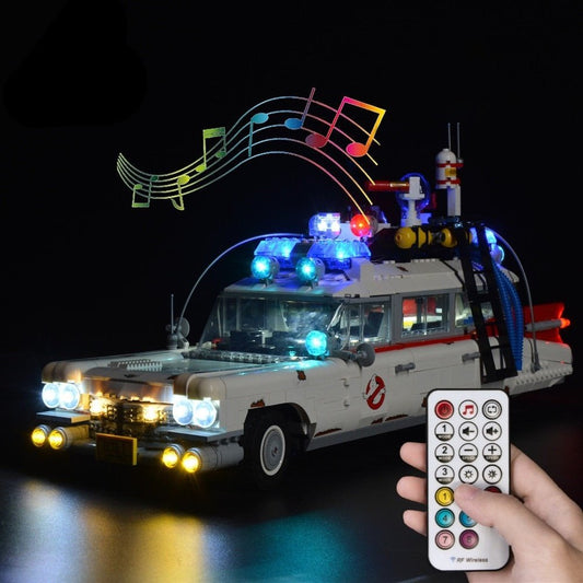 LED Lighting Set DIY Toys for Creator Ghostbusters 10274 Ecto-1  (Not Include the Building Blocks) Jurassic Bricks