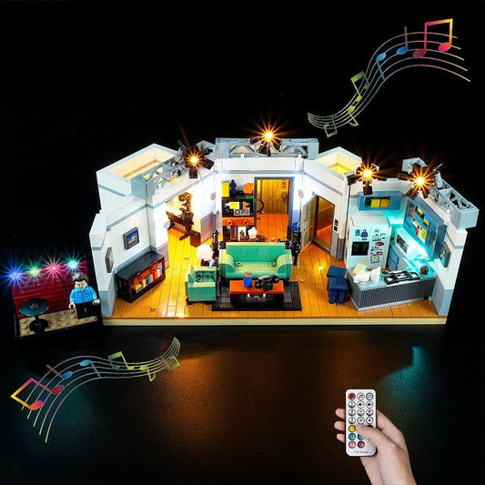 LED Lighting Set DIY Toys for Ideas 21328 Seinfeld Building Blocks (Only Light Kit Included) Jurassic Bricks
