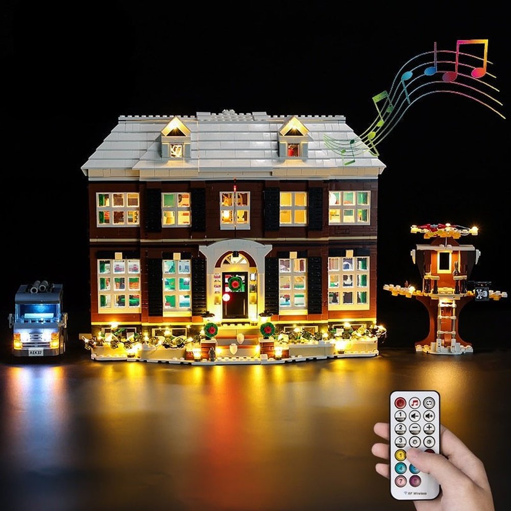 LED Lighting Set DIY Toys for Ideas 21330 Home Alone Blocks Building (Only Light Kit Included) Jurassic Bricks