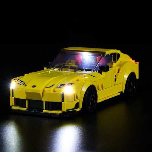 LED Lighting Set DIY Toys for Speed Champions 76901 Toyota GR Supra Blocks Building Jurassic Bricks
