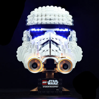 LED Lighting Set DIY Toys for Stormtrooper Helmet 75276 Blocks Building Jurassic Bricks