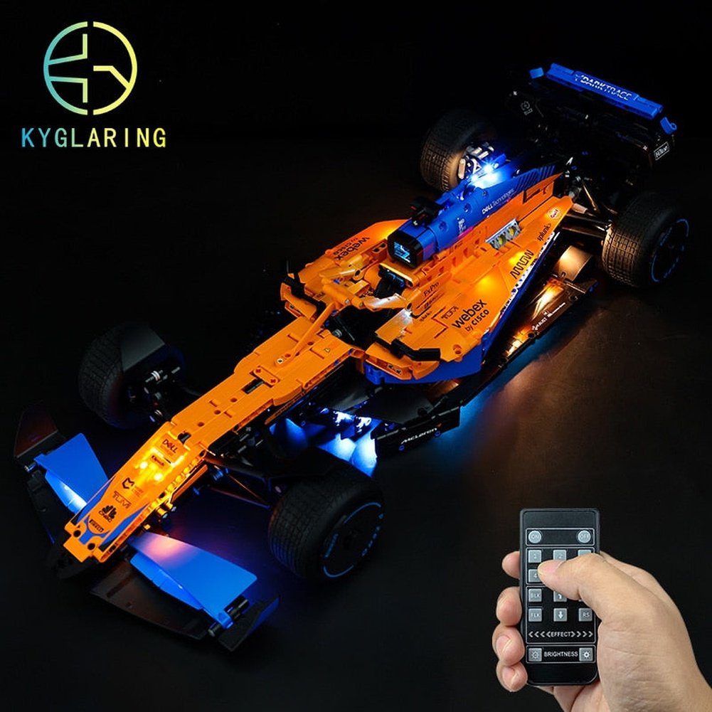 LED Lighting Set DIY Toys for Technical 42141 Formula 1 Race Car Building Block (Not Include Blocks) Jurassic Bricks