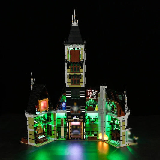 LED Lighting Set for 10273 Haunted House Collectible Model Toy Light Kit, Not Included the Building Block Jurassic Bricks