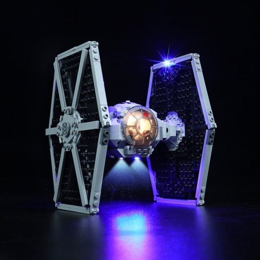 LED Lighting Set for 75300 Imperial TIE Fighter Collectible Bricks Light Kit, Not Included the Building Model Jurassic Bricks
