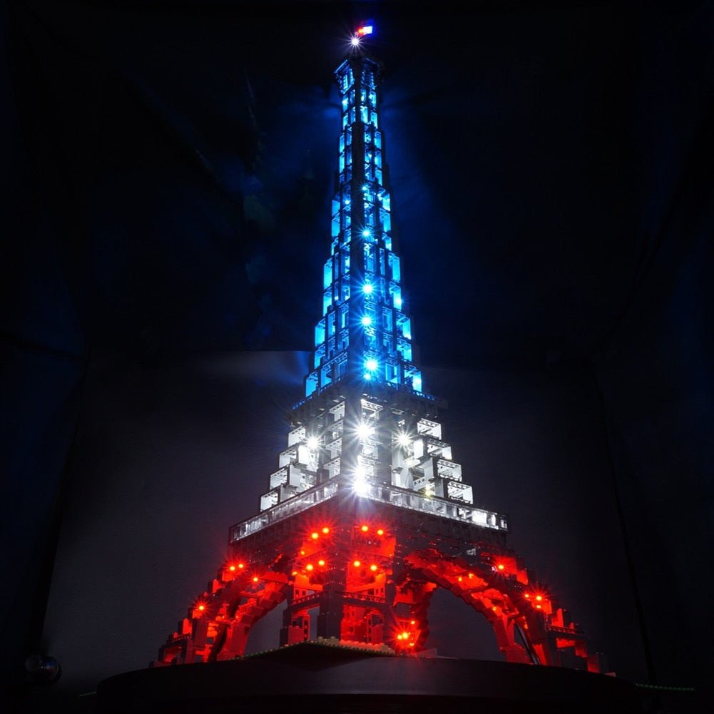 Led Light Kit For 10181  The Eiffel Tower DIY Toys Set (Not Included Building Blocks) Jurassic Bricks