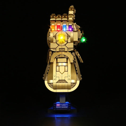 Led Light Kit For 76191 Infinity Gauntlet Collectible Model Toy (Only Light, No Building Blocks) Jurassic Bricks