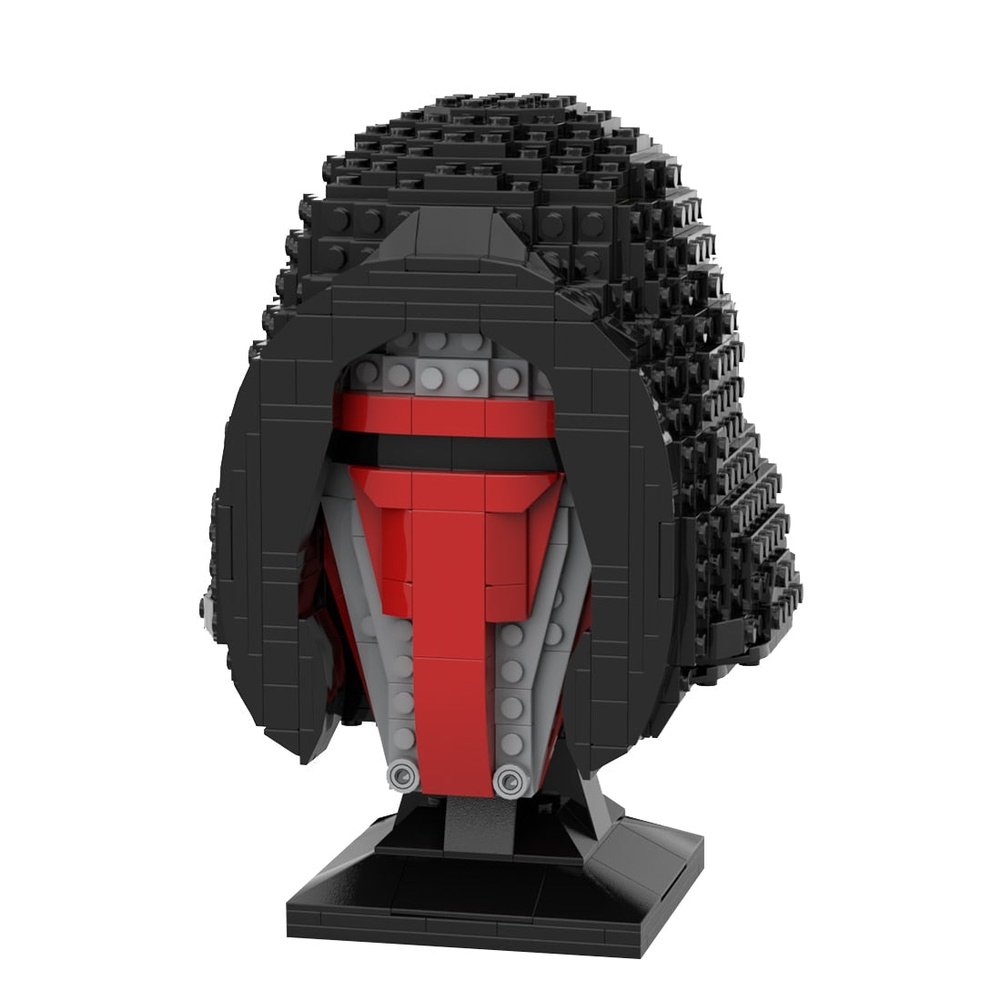 MOC 92823 Star Wars Helmet Compatible with 75277 75304 DIY Collection Toys Building Blocks Jurassic Bricks