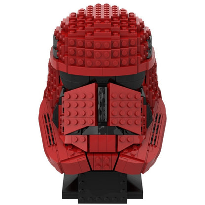 MOC 92823 Star Wars Helmet Compatible with 75277 75304 DIY Collection Toys Building Blocks Jurassic Bricks