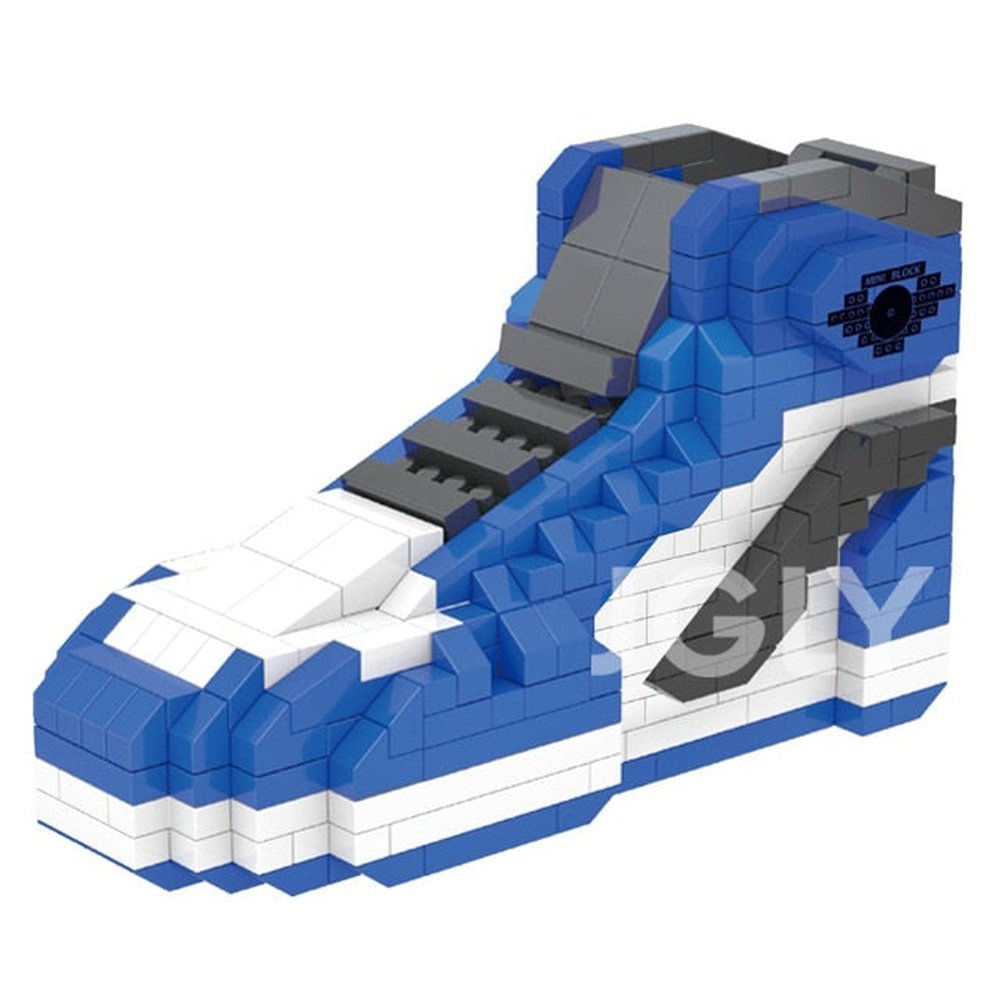 Mini Building Block Boys Sport Basketball Shoes Sneakers Model Anime DIY Buliding Bricks For Blocks Toy Kids Gifts Toys Assembly Jurassic Bricks