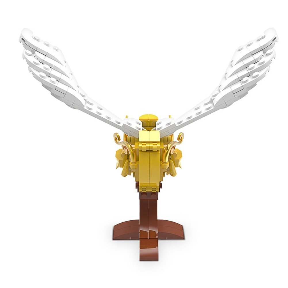 Custom MOC Same as Major Brands! Moc Harry P Magic Snitched Building Block Sterne Film Accessories Wing Model Creativity Flying Ball Toys Education Toys
