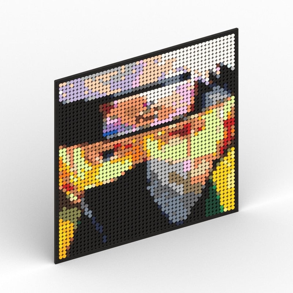 Naruto Sasuke Kakashi Uchiha Itachi Akatsuki Gaara Pein Lee Kurama Pixel Art Building Blocks Brick Decoration Mosaic DIY Toys Jurassic Bricks