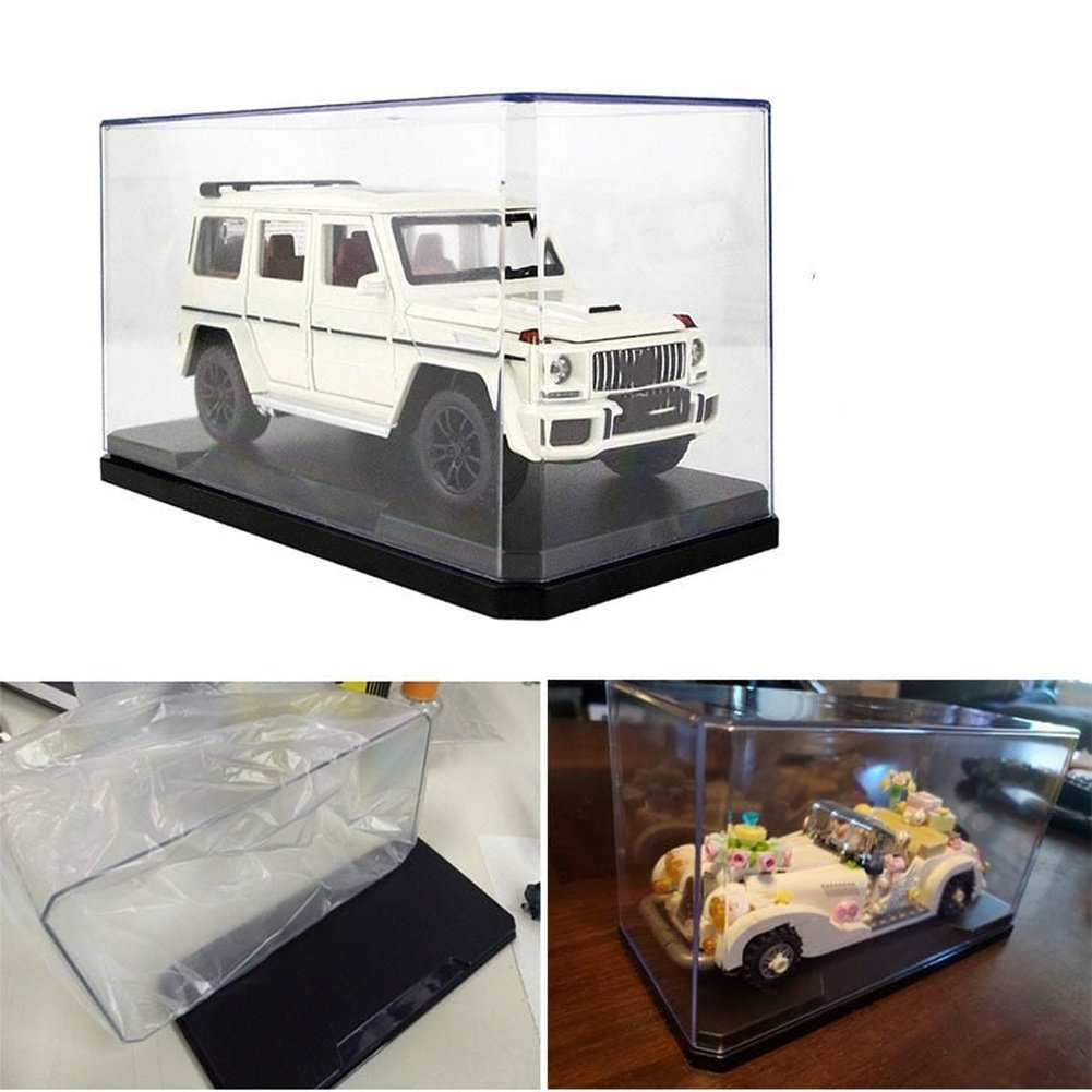 Custom narrow clear plexiglass box, acrylic display case