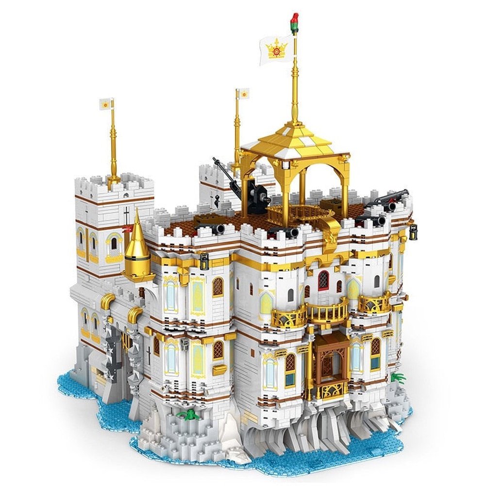 Custom MOC Same as Major Brands! New Moc Idea Pirate Series Building Blocks The Royal Bay Construction Blocks Castle Bricks Assembling DIY toys   Set