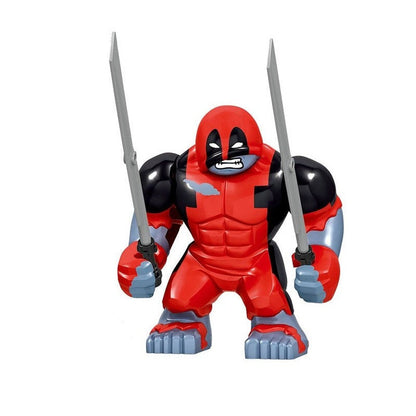 New Toy Wolverine Heroes Building Blocks Figures Sets Christmas Toys For Children Gifts Jurassic Bricks