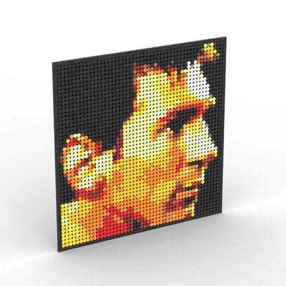 Pixel Art Mosaic Decoration Painting Building Blocks Football Sports Stars DIY Toy Children Birthday Gift Jurassic Bricks