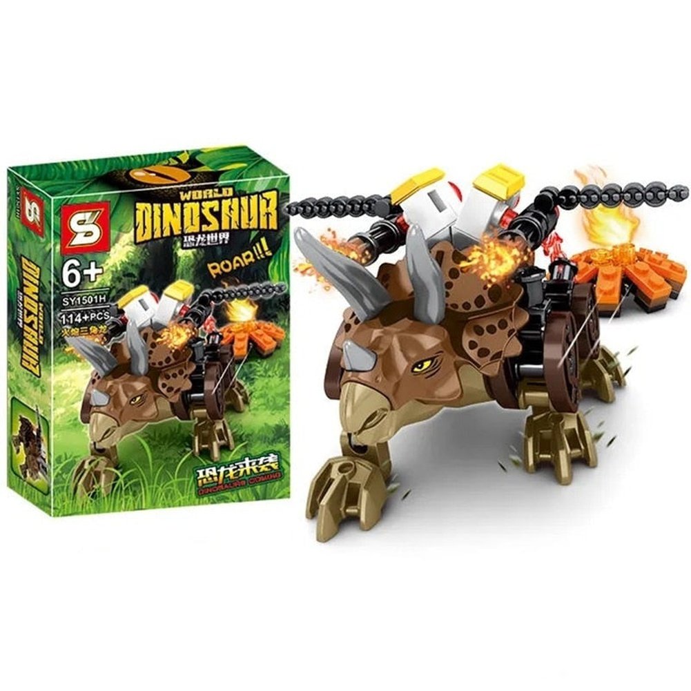 Prehistoric Planet Jurassic Age Dinosaur Brick Compatible Legodinosaur Developmental Toy Building Block Brick Toys Gifts Boy Jurassic Bricks