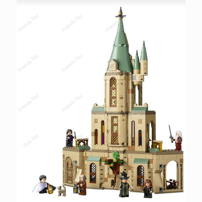 MOC NON LEGO Harry Potter Wizards 35 Different Sets: Chess Knight Bus Great Hall Tower Castle Office Willow Express 4 Privet Drive Burrow Blocks