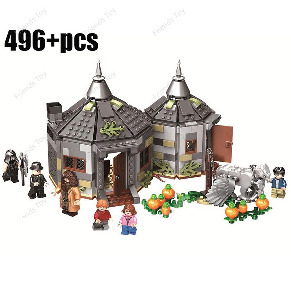 MOC NON LEGO Harry Potter Wizards 35 Different Sets: Chess Knight Bus Great Hall Tower Castle Office Willow Express 4 Privet Drive Burrow Blocks