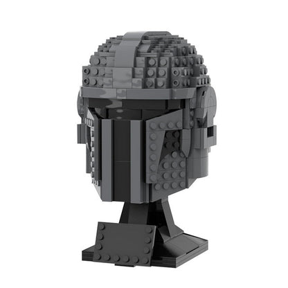 Custom MOC Same as Major Brands! MOC Star Wars series commander Palpatine Ahsoka avatar building block model helmet compatible with building blocks toys