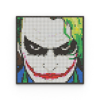 Custom MOC Same as Major Brands! Super Hero / Villain  Movie Pixel Art Mosaic Building Blocks Toys Bricks MOC Mural DIY Movie