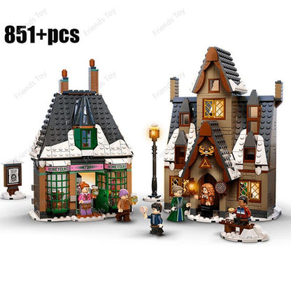 MOC NON LEGO Harry Potter Wizards 35 Different Sets: Chess Knight Bus Great Hall Tower Castle Office Willow Express 4 Privet Drive Burrow Blocks