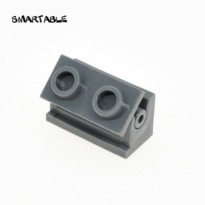 Smartable Hinge Brick 1x2 Base+Top Plate Thin Building Blocks MOC Parts Toys For Kids Compatible 3937+3938 80pcs/lot K&B Brick Store