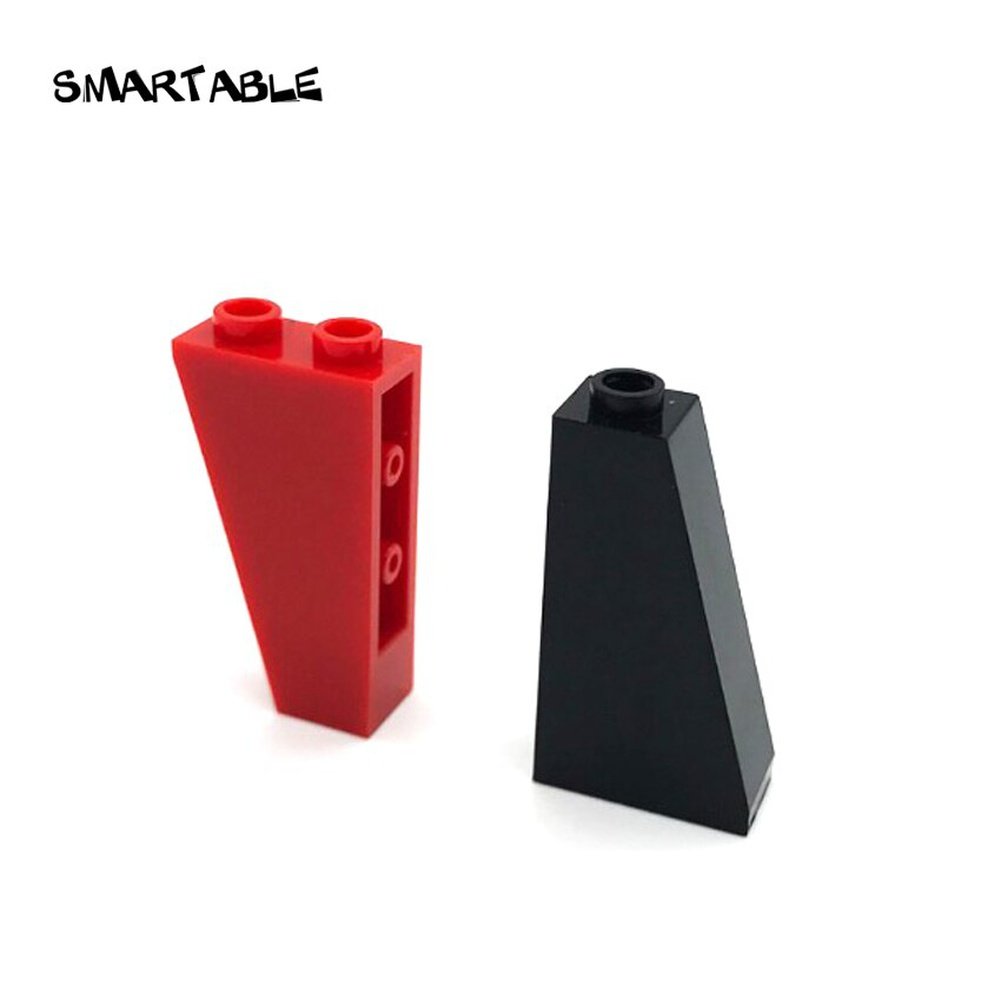 Smartable Slope Inverted 75 2x1x3 Building Blocks MOC Parts Toys For Kids Gift Compatible Major Brands City 2449 40pcs/lot Jurassic Bricks