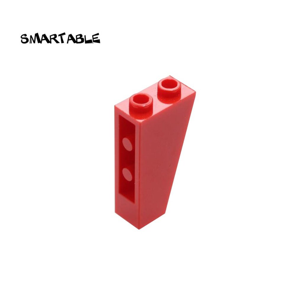 Smartable Slope Inverted 75 2x1x3 Building Blocks MOC Parts Toys For Kids Gift Compatible Major Brands City 2449 40pcs/lot Jurassic Bricks